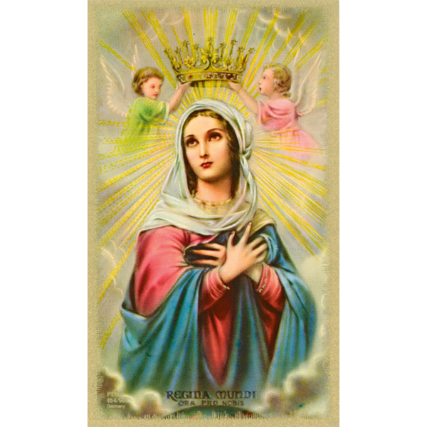 Hail Holy Queen Prayer Card – Inspired Prayer Cards